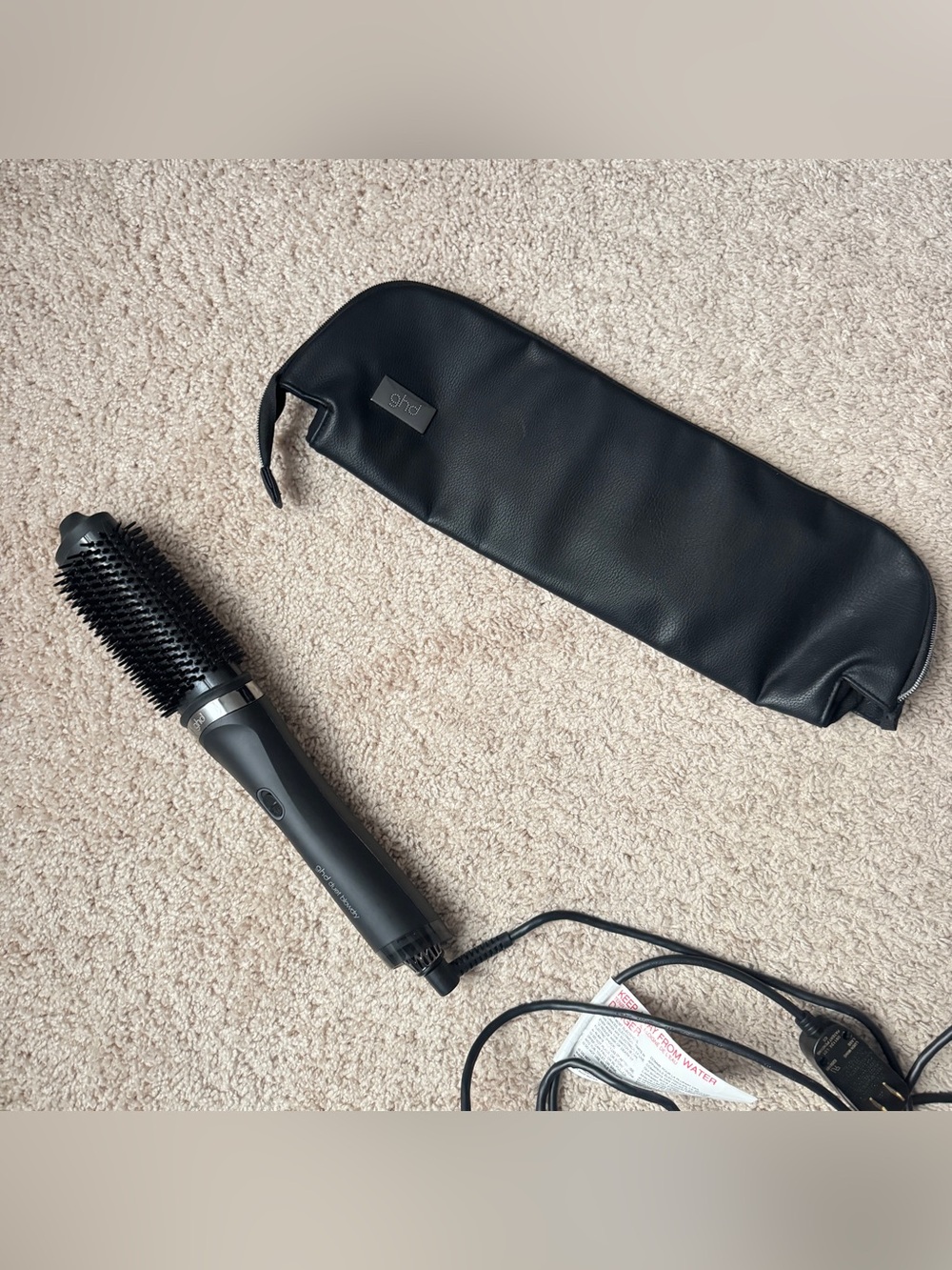 GHD Duet Blowdry Hair Dryer Blow Dryer
Brush Black 2-in-1 Wet to Blow Dried